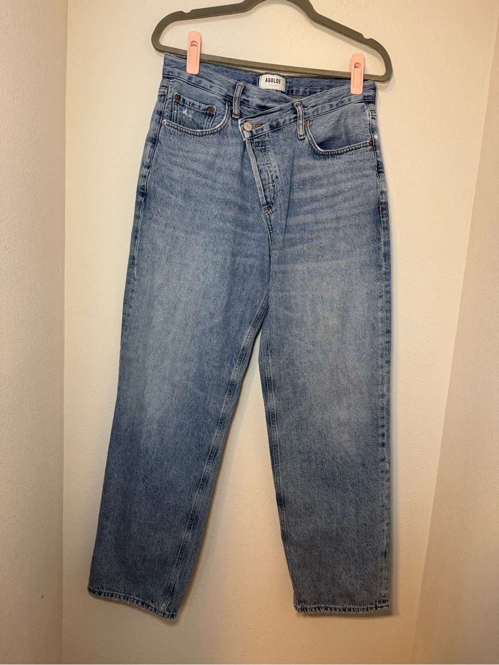 Agolde Criss Cross Upsized Jeans - Picture 2 of 9